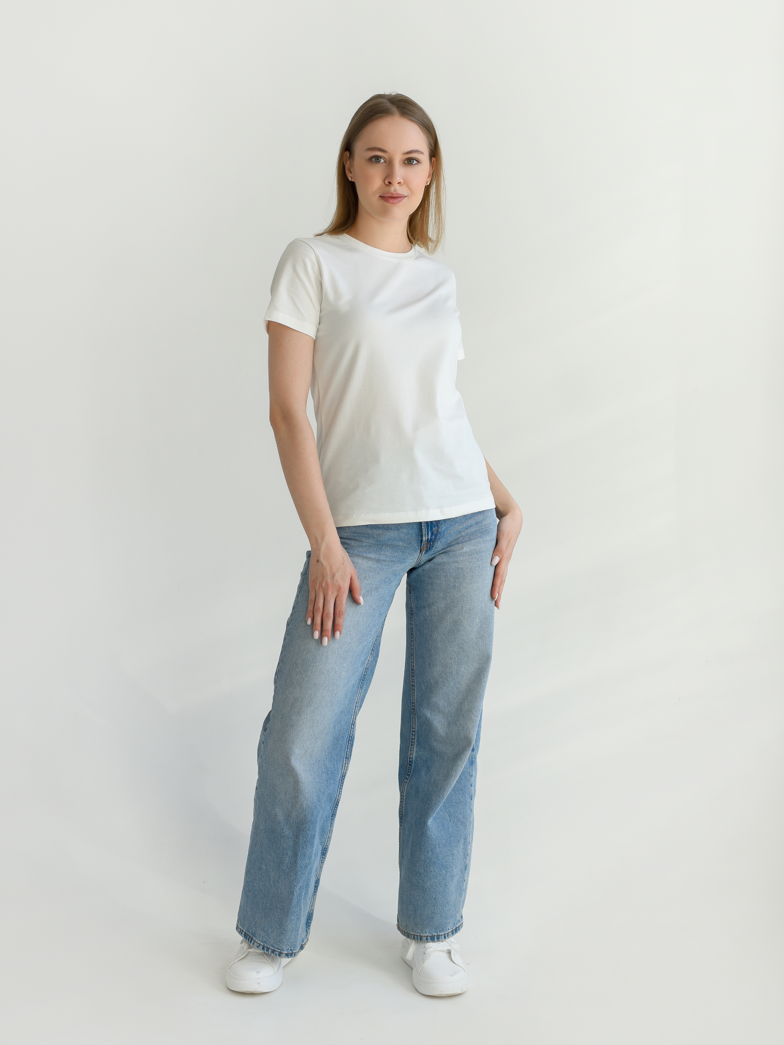 Футболка женская Comfort Life ФТ22 белая 42 RU