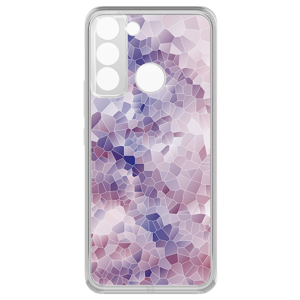 

Чехол-накладка Krutoff Clear Case Витраж 2 для TECNO POP 5 LTE, Прозрачный