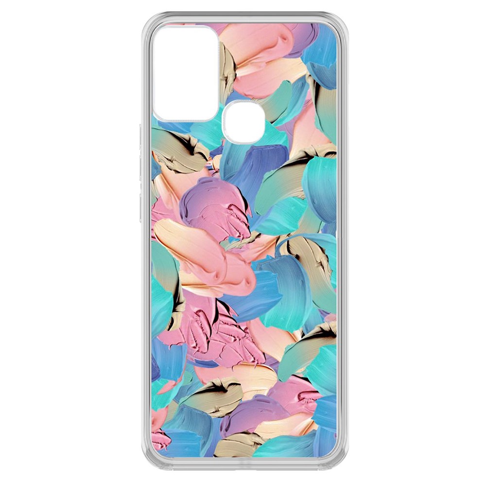 

Чехол-накладка Krutoff Clear Case Абстракт краска для INFINIX Hot 11 Play, Прозрачный