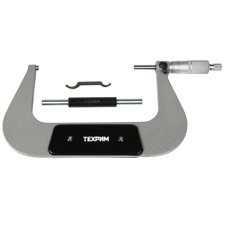 

Микрометр ТЕХРИМ T050010 МК-150, 150 мм - 0.01 КЛ.1, ГОСТ 6507-90