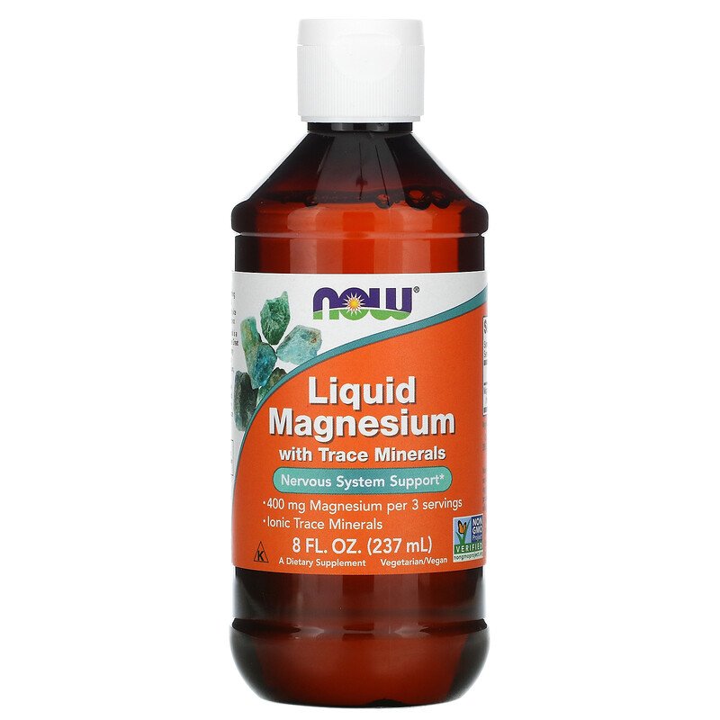 

Liquid Magnesium with Trace Minerals NOW флакон 237 мл