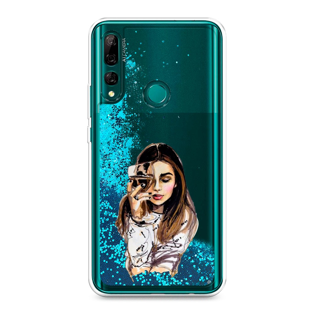 

Чехол Awog на Huawei P Smart Z/Y9 Prime 2019/Honor 9X/9X Premium "Девушка с бокалом", Разноцветный, 611993-1