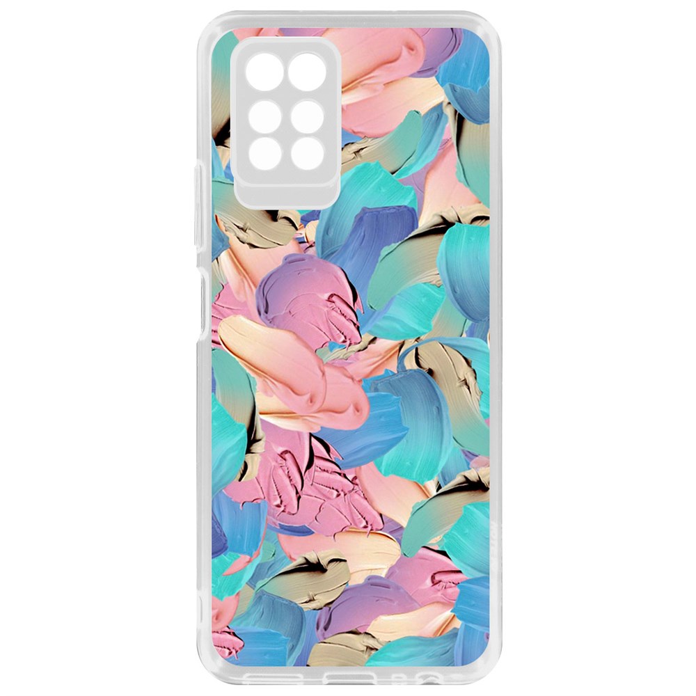 

Чехол-накладка Krutoff Clear Case Абстракт краска для INFINIX Note 10 Pro, Прозрачный