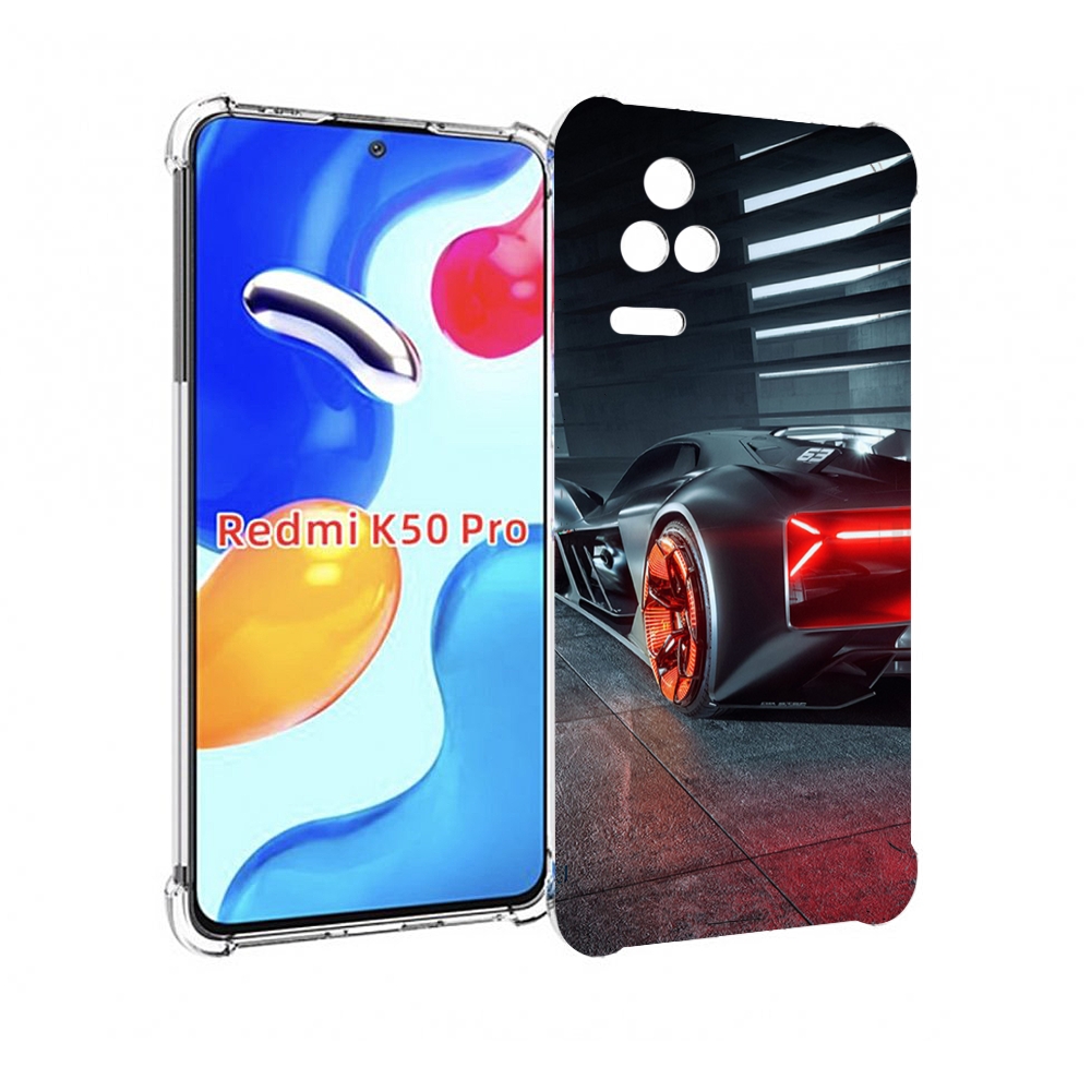 

Чехол MyPads Ночной-город мужской для Xiaomi Redmi K50 / K50 Pro, Прозрачный, Tocco