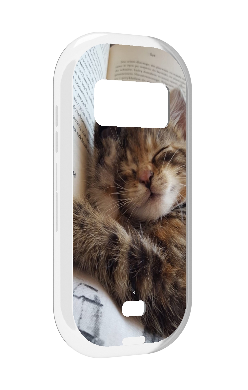 

Чехол MyPads Спящий-котенок для UleFone Armor 15, Прозрачный, Tocco