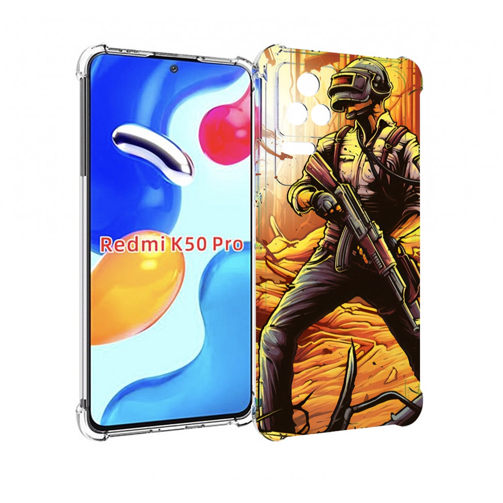

Чехол MyPads Пабг для Xiaomi Redmi K50/K50 Pro, Прозрачный, Tocco