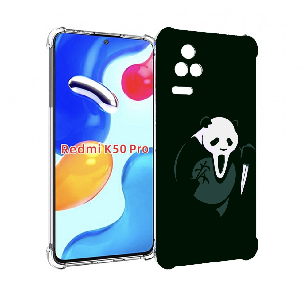 

Чехол MyPads Панда-крик для Xiaomi Redmi K50/K50 Pro, Прозрачный, Tocco