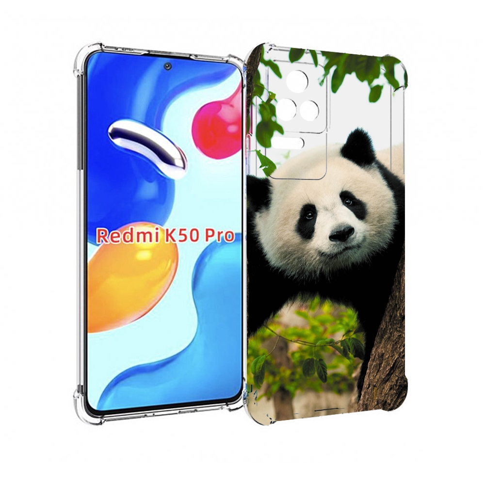 

Чехол MyPads Панда-на-дереве для Xiaomi Redmi K50 / K50 Pro, Прозрачный, Tocco