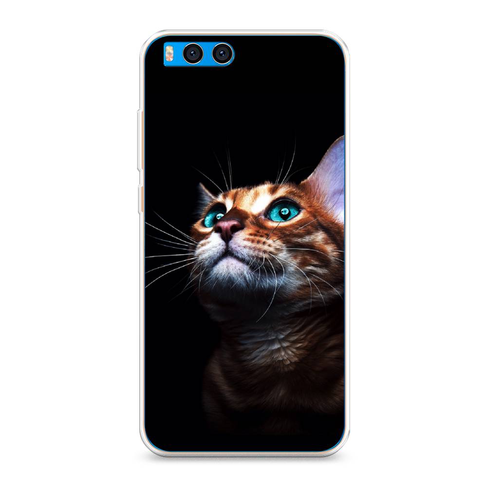 

Чехол Awog на Xiaomi Mi Note 3 "Мечтательный кот", Разноцветный, 32450-1