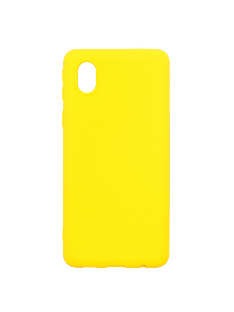 фото Чехол zibelino soft matte для samsung galaxy a01 core/m01 core yellow