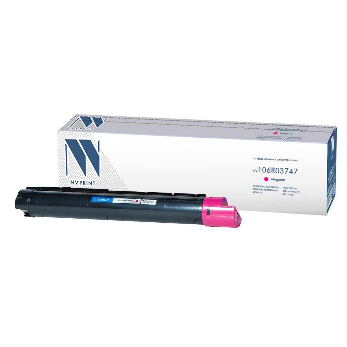 

Картридж NVP для Xerox VersaLink C7020/C7025/C7030, Красный, NV-106R03747M
