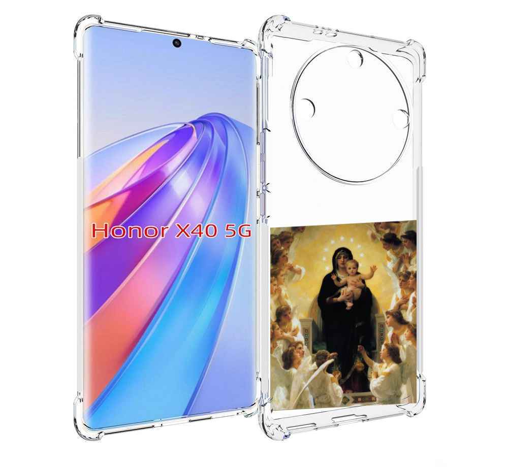 

Чехол MyPads дева-мария для Honor X40, Прозрачный, Tocco