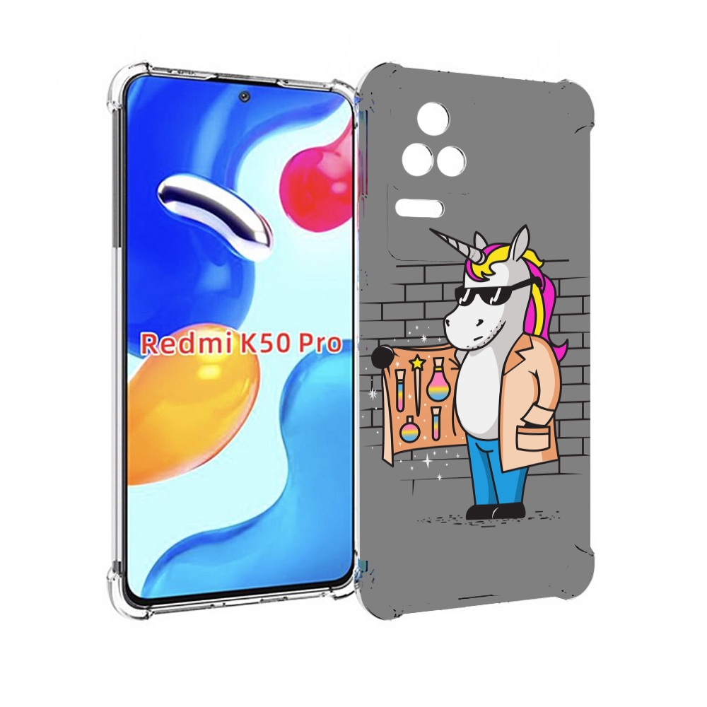 

Чехол MyPads Продавец-единорог для Xiaomi Redmi K50/K50 Pro, Прозрачный, Tocco