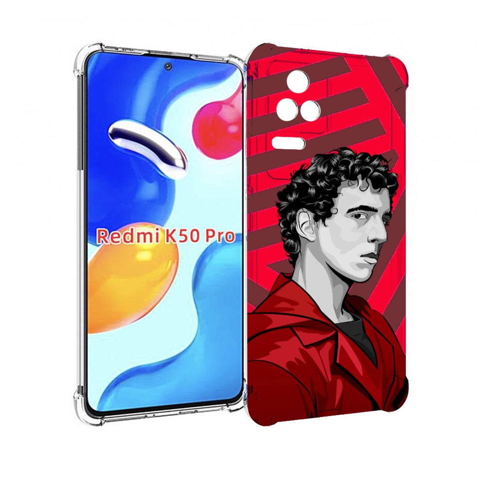 

Чехол MyPads Рио-бумажный-дом для Xiaomi Redmi K50/K50 Pro, Прозрачный, Tocco