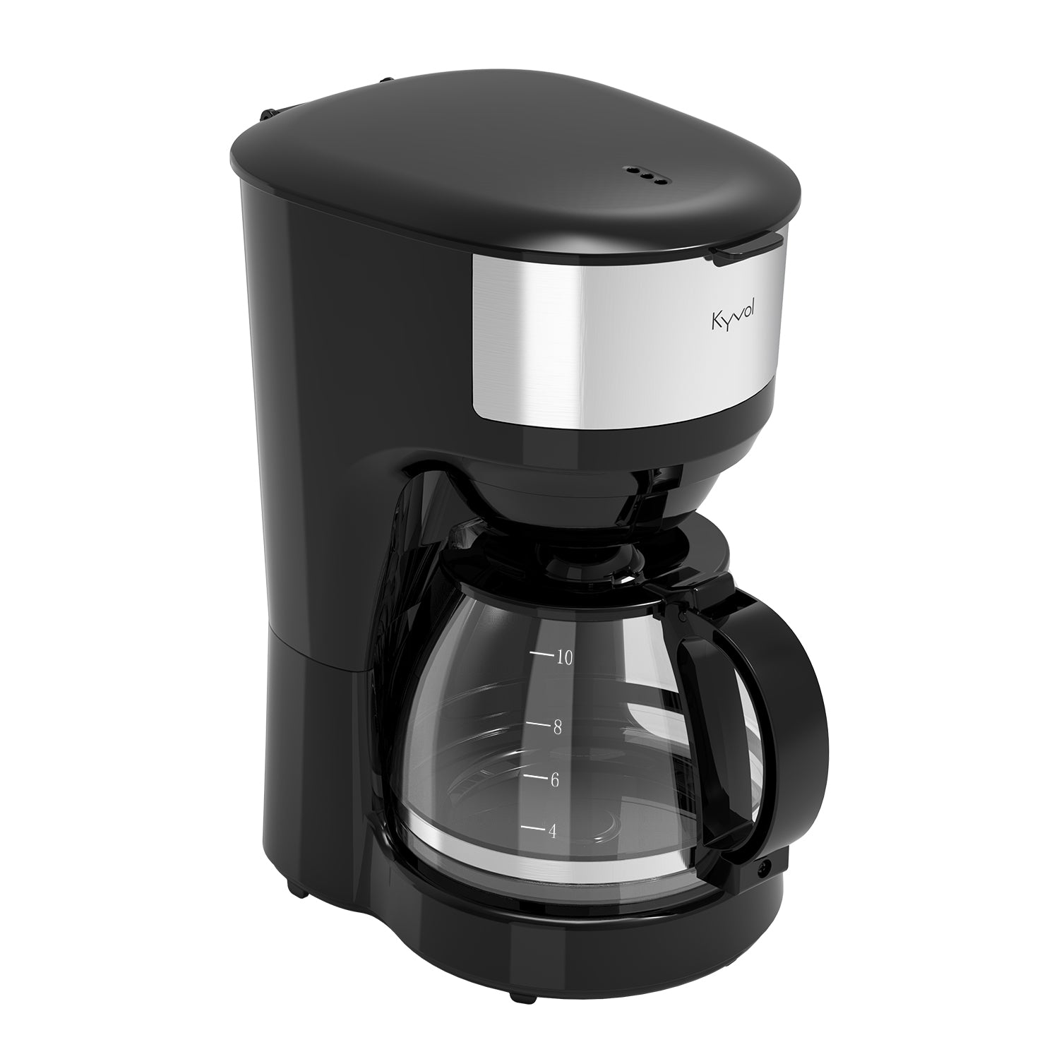 Кофеварка капельного типа Kyvol CM-DM102A черная кофеварка капельного типа kyvol cm dm121a черная