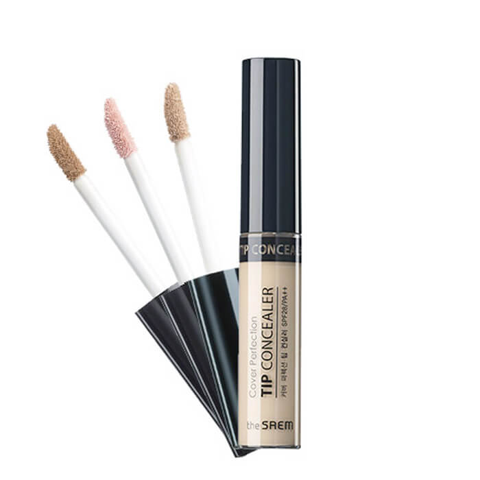 

Консилер для лица The Saem Cover Perfection Tip Concealer, Цвет #1.75 Middle Beige