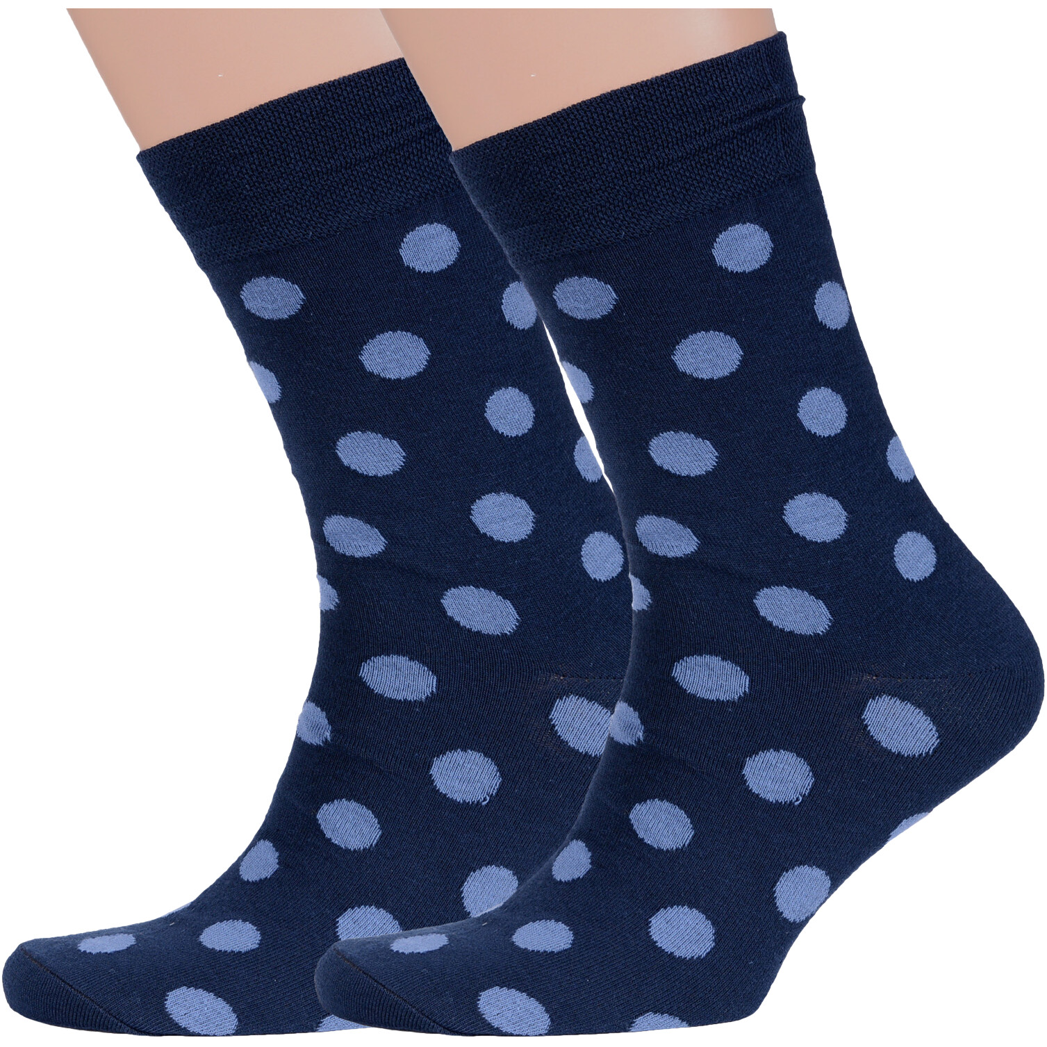 Комплект носков мужских VIRTUOSO 2-ВиМ-01 синих 27, 2 пары