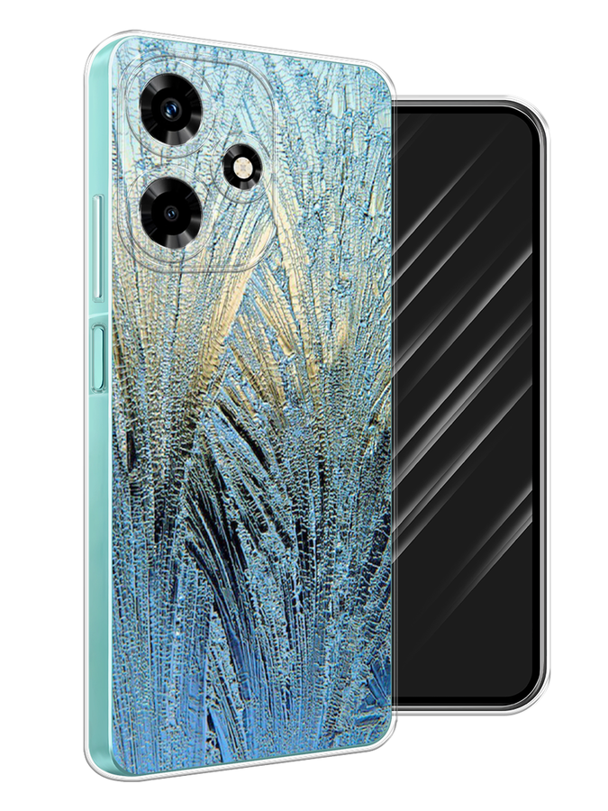 

Чехол Awog на Infinix Hot 30 "Лёд", Голубой, 3104050-4