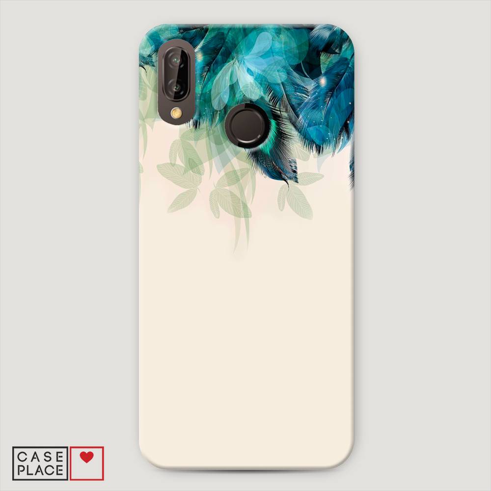 

Чехол Awog "Перья голубого цвета" для Huawei P20 Lite, 64420-1
