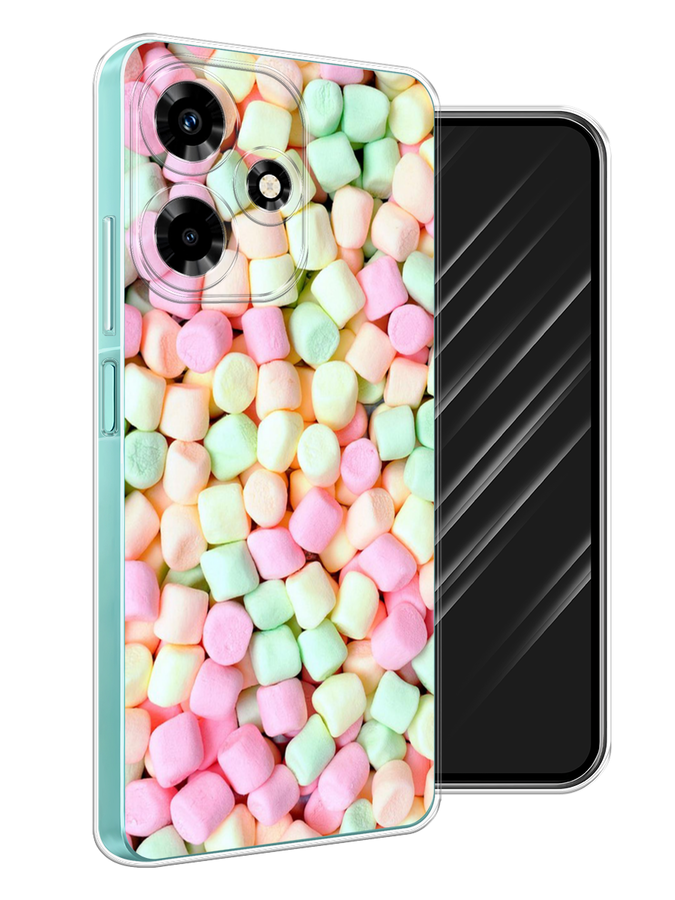 

Чехол Awog на Infinix Hot 30 "Marshmallows", Зеленый;желтый;розовый, 3104050-10