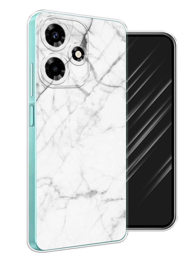 

Чехол Awog на Infinix Hot 30 "Светлый мрамор", Серый, 3104050-3