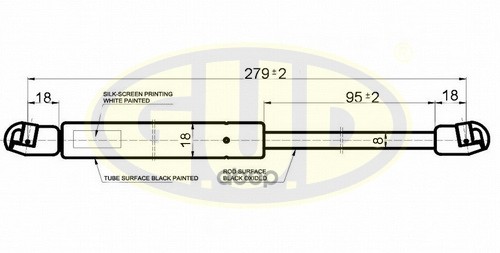 

Амортизатор Багажника Sko Superb (3U4) 02/02- 520N L=279/95Mm G.U.D арт. GGS020494