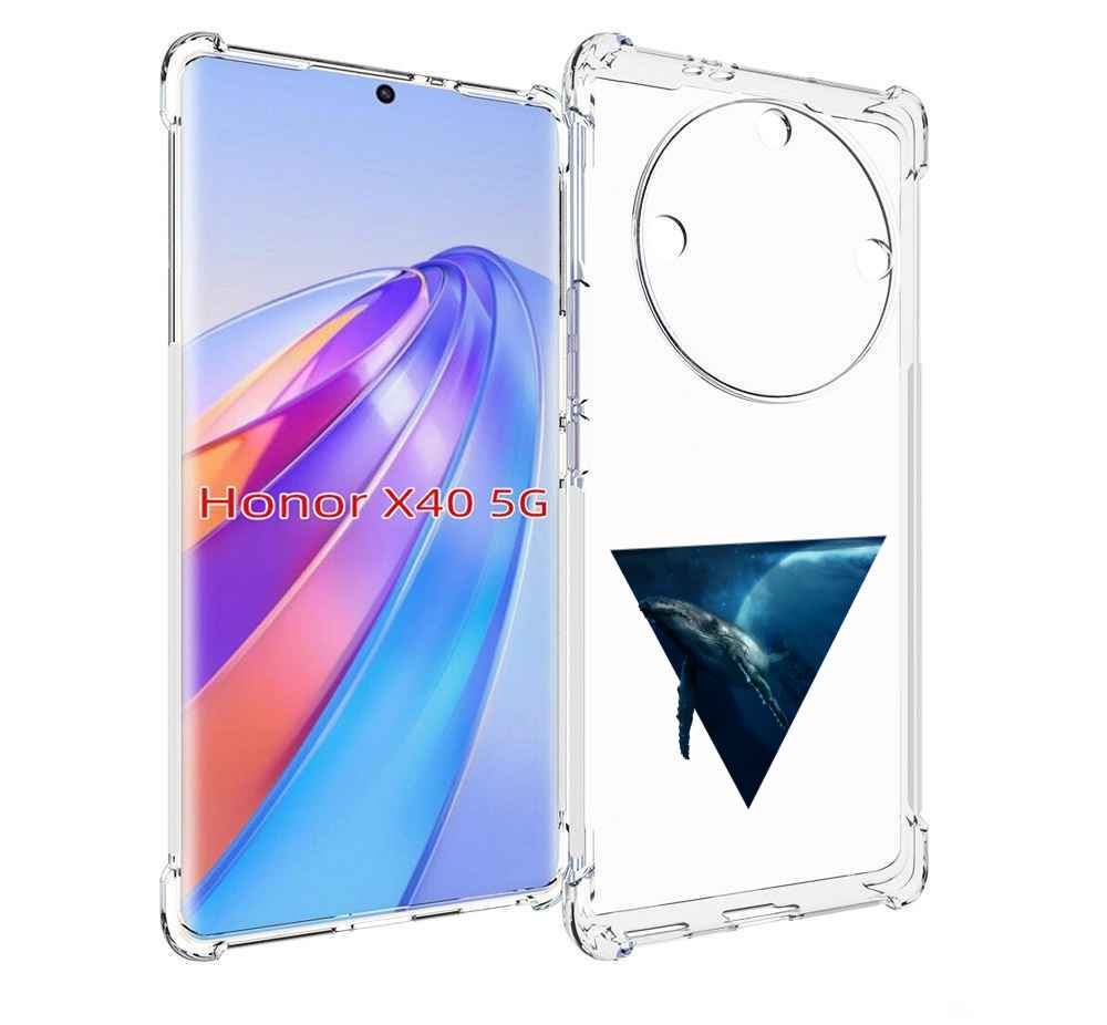 

Чехол MyPads 3D кит для Honor X40, Прозрачный, Tocco