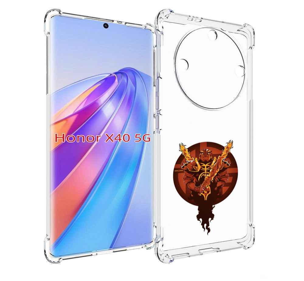 

Чехол MyPads ember spirit для Honor X40, Прозрачный, Tocco