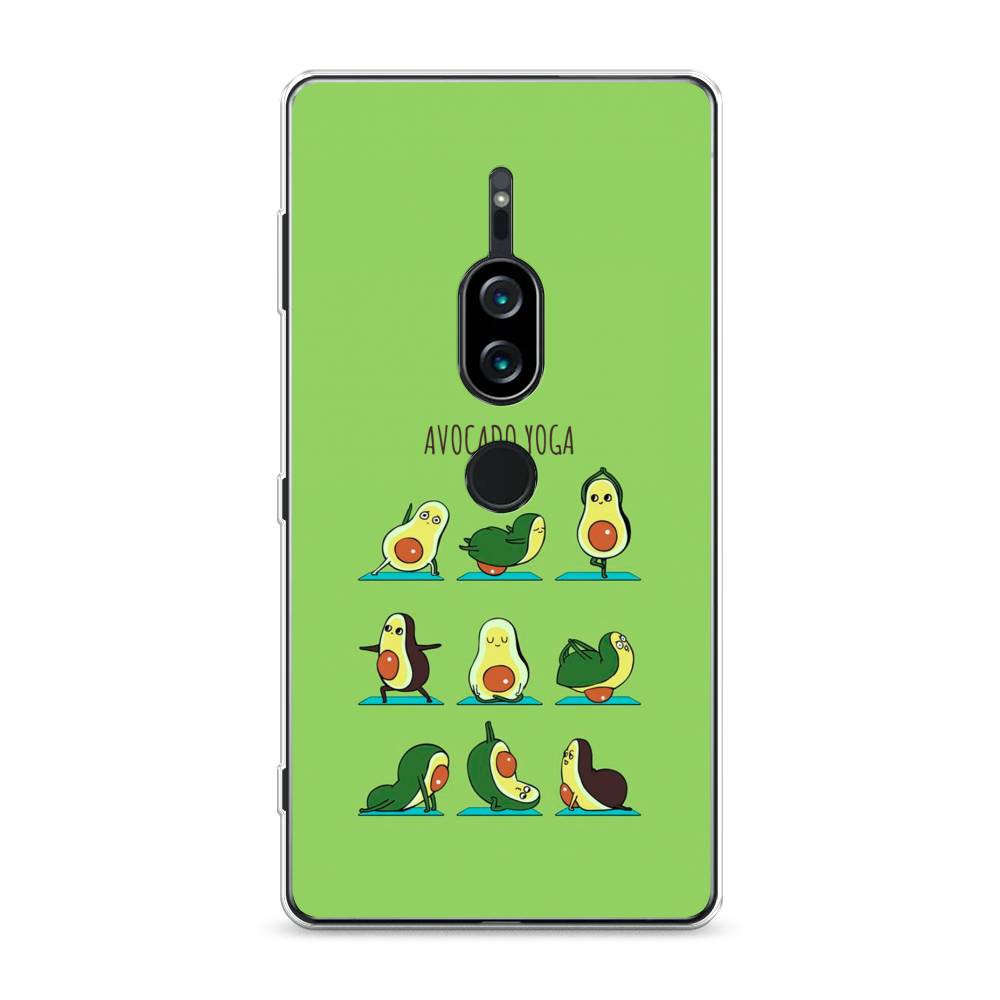 

Силиконовый чехол "Авокадо йога" на Sony Xperia XZ2 Premium, 53350-10