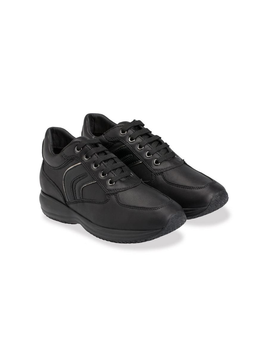 

Кроссовки женские GEOX 1411261 черные 37 EU, Черный, 001411261