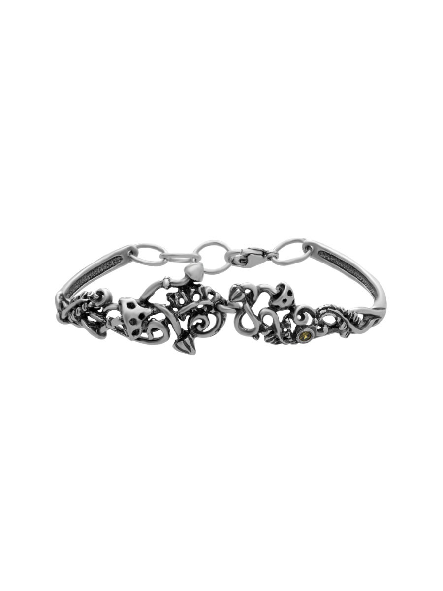 

Браслет из серебра р.18,5 KseMiDa 1634Бр, фианит, 1634Бр