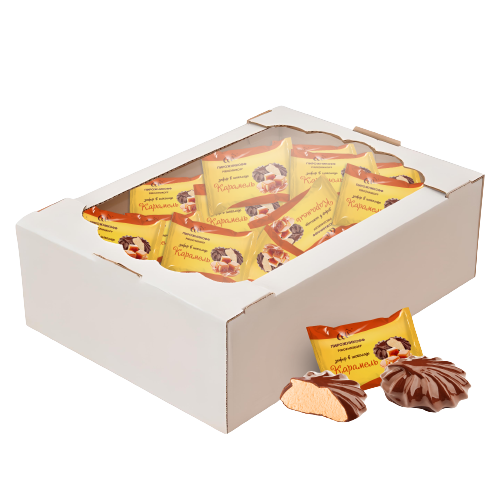 

Зефир Пирожникофф Карамель в шоколаде, 2 кг, 05.15.