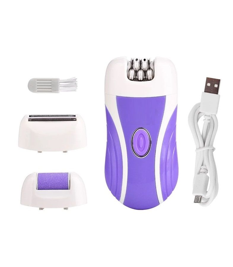 

Беспроводной эпилятор женский 3 в 1 Epilator Pumice, Фиолетовый, T-445