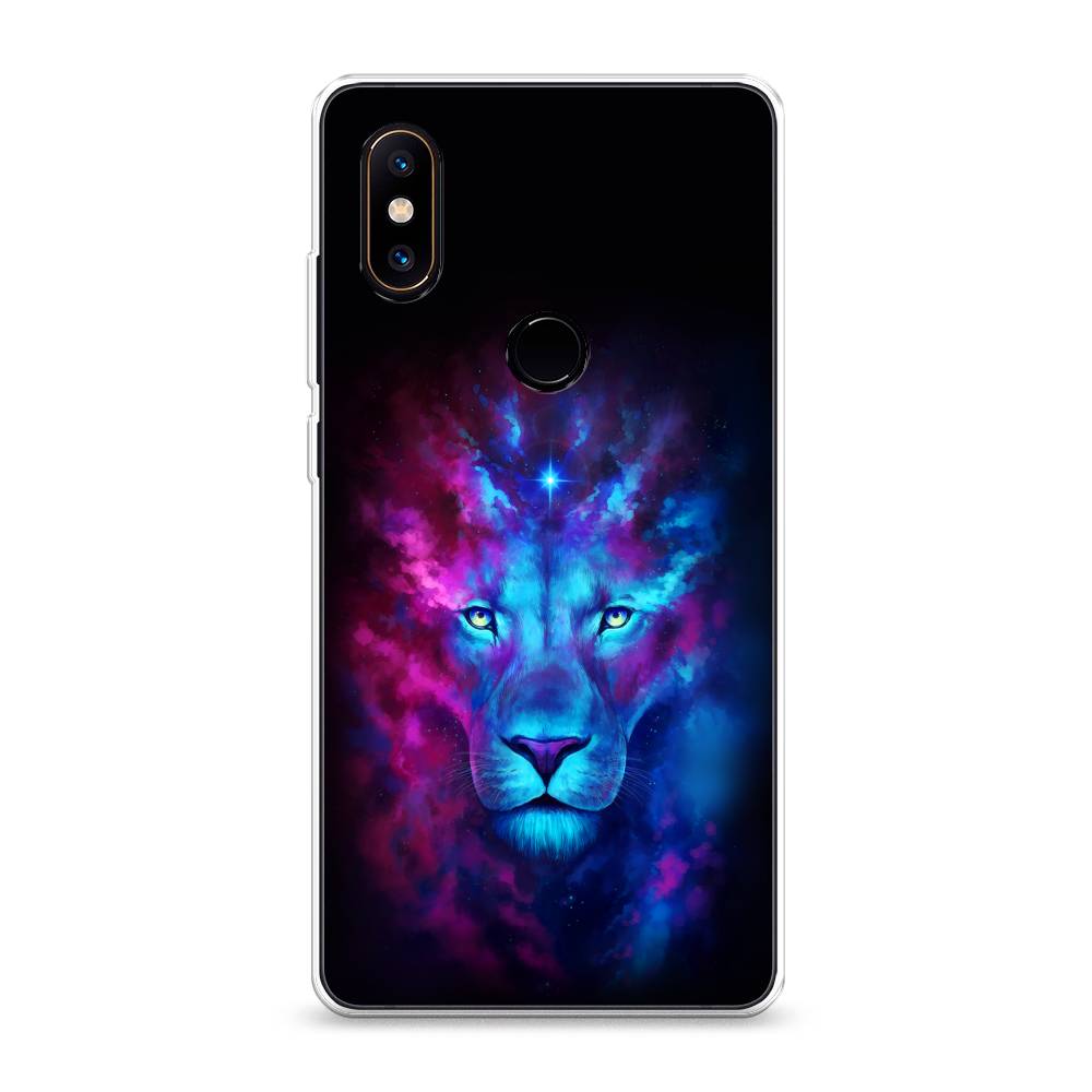

Чехол Awog на Xiaomi Mi Mix 2S "Космический лев", Разноцветный, 33450-1