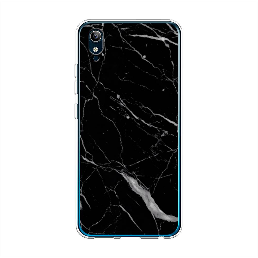 

Чехол Awog на Vivo Y91c/Y1s "Черный минерал", 262850-3
