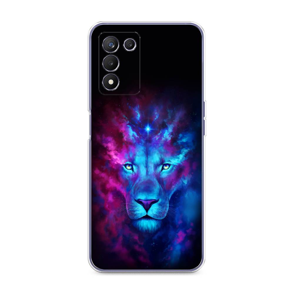 

Чехол Awog на Realme Q3s "Космический лев", Разноцветный, 257950-1