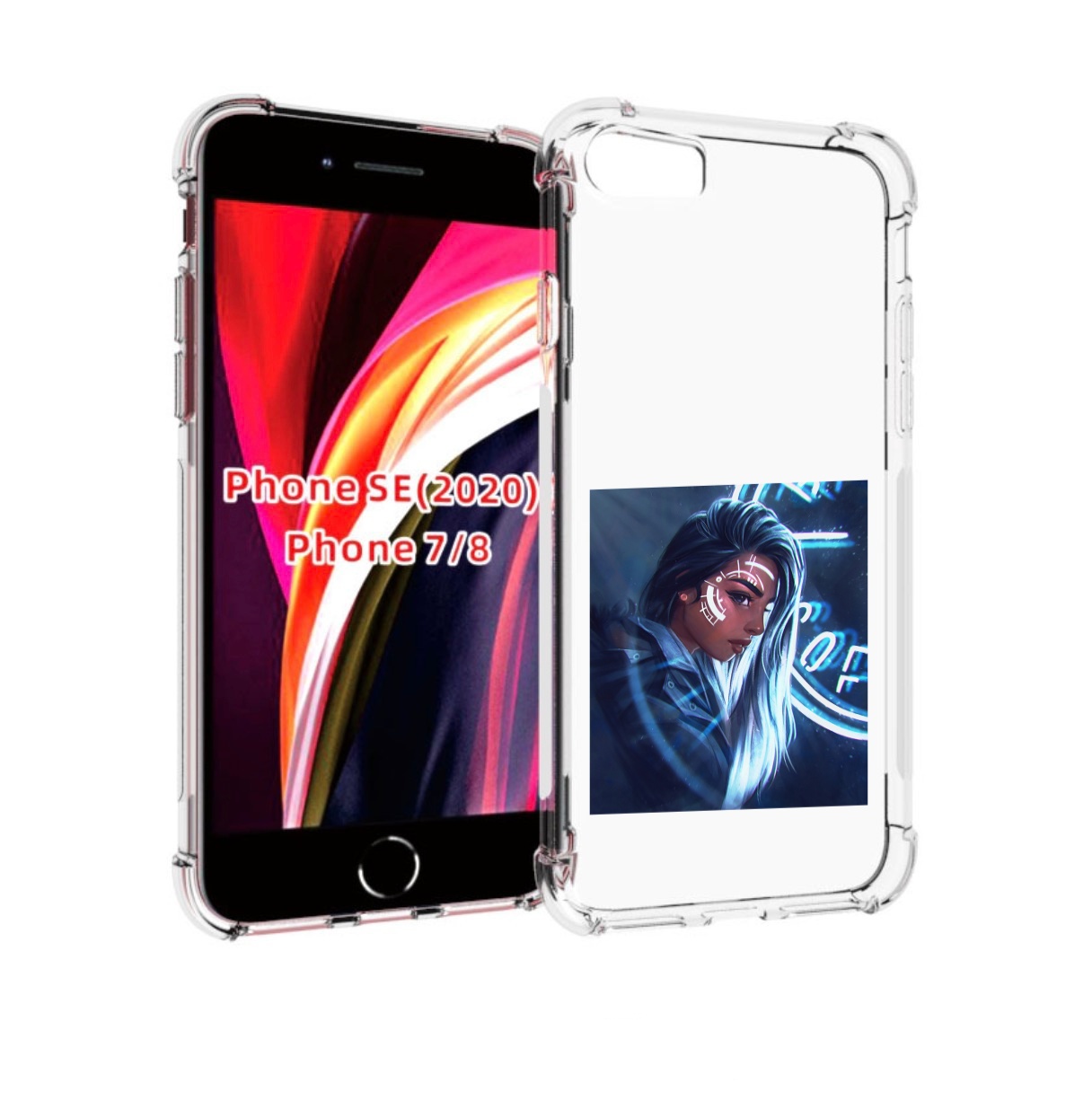

Чехол MyPads девушка-из-антарктиды женский для iPhone 7 4.7 / iPhone 8 / iPhone SE 2, Прозрачный, Tocco