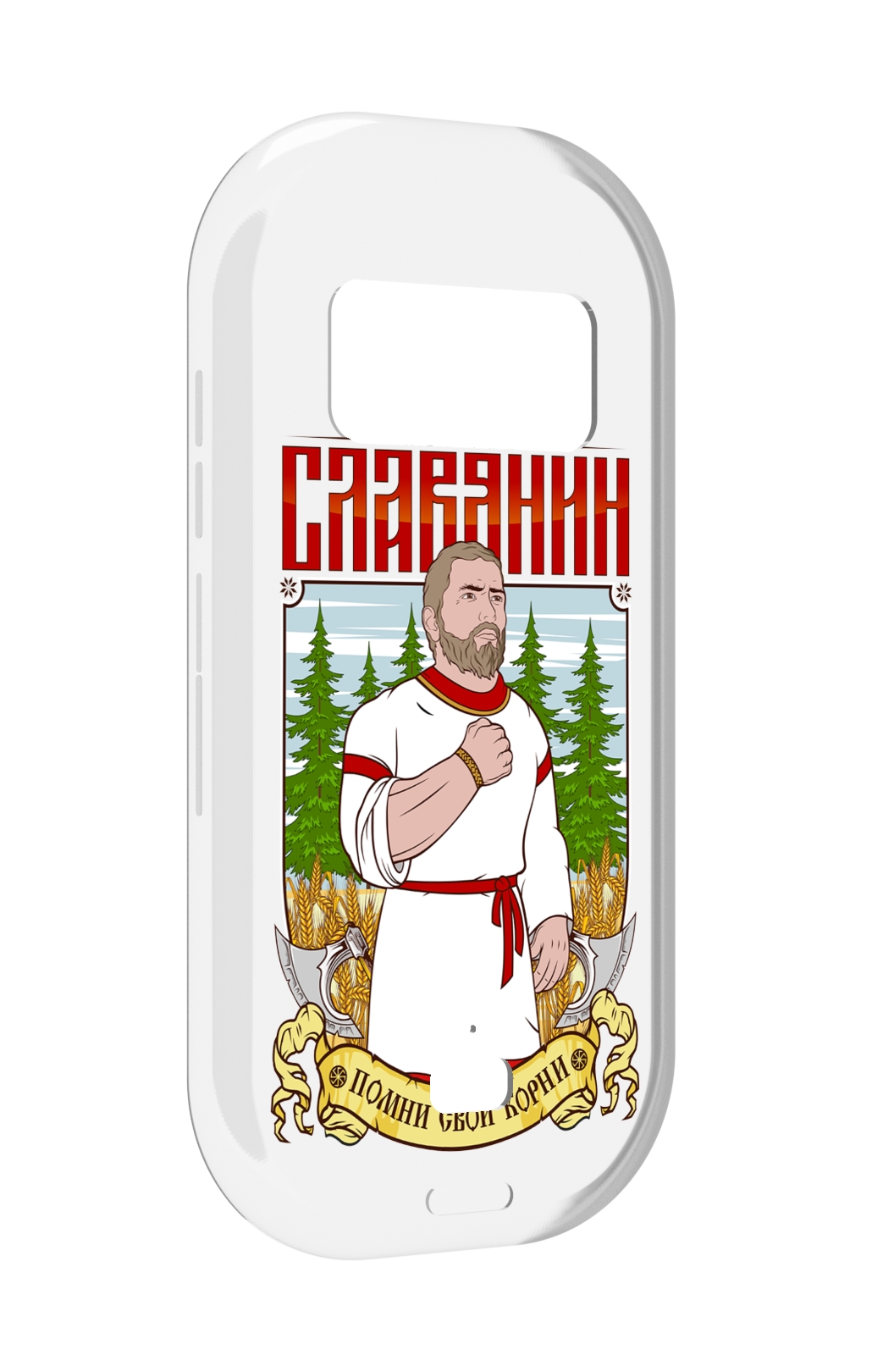 

Чехол MyPads Славянин для UleFone Armor 15, Прозрачный, Tocco