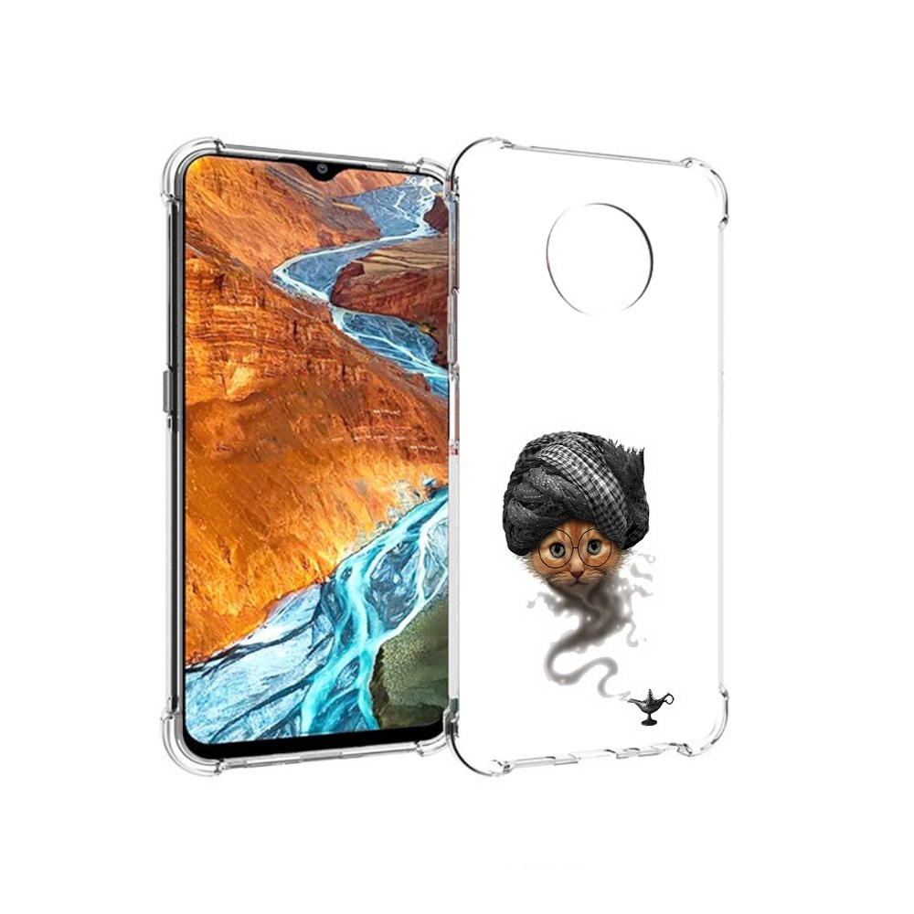 

Чехол MyPads Tocco для Nokia G300 кот джин (PT224563.108.398), Прозрачный, Tocco