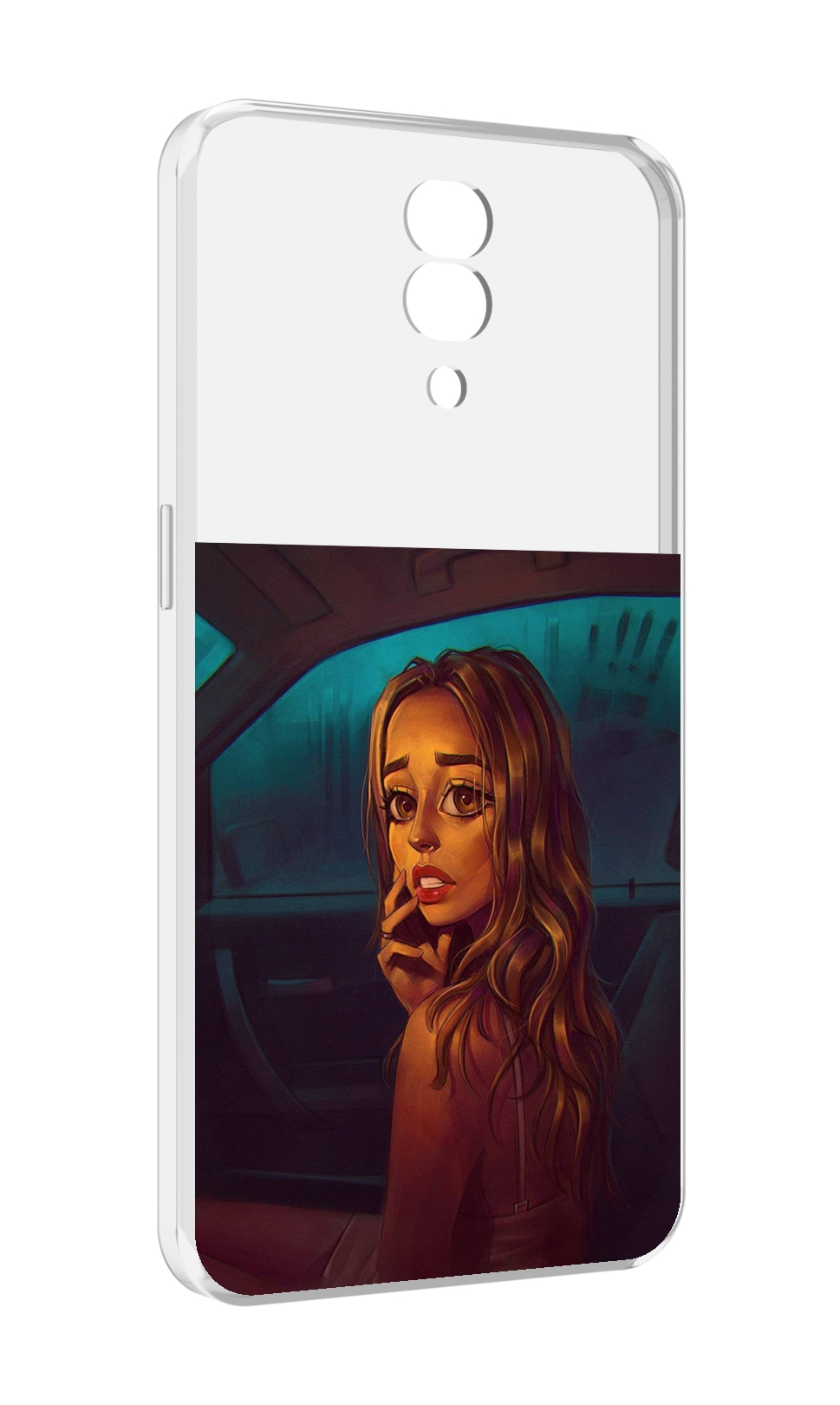 

Чехол MyPads пуп-невесты женский для Blackview BV7200, Прозрачный, Tocco