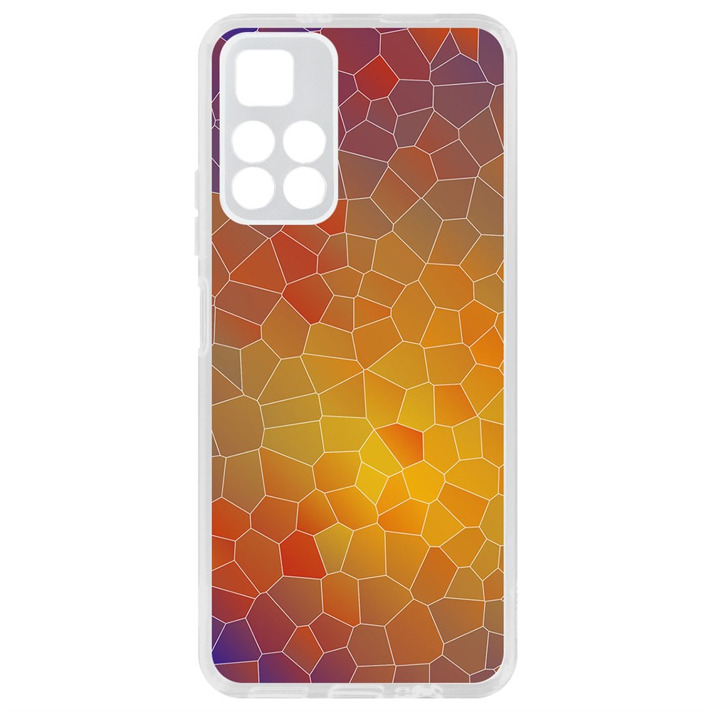 

Чехол-накладка Krutoff Clear Case Витраж 1 для Xiaomi Redmi Note 11T 5G, Прозрачный