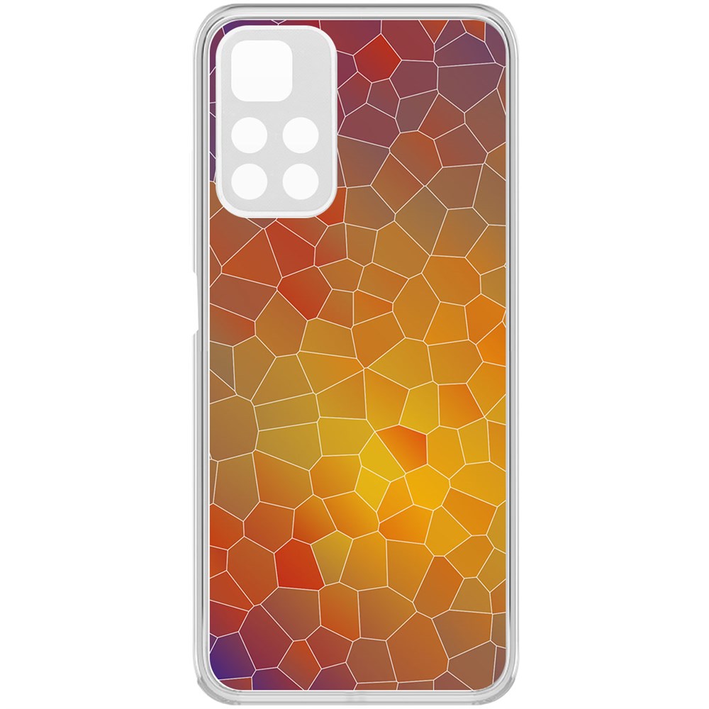 

Чехол-накладка Krutoff Clear Case Витраж 1 для Xiaomi Poco M4 Pro 5G, Прозрачный