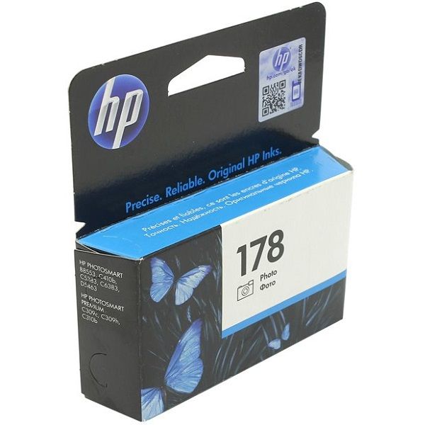 

Картридж для струйного принтера HP 178 (CB317HE) фото-черный, оригинал, 178 (CB317HE)