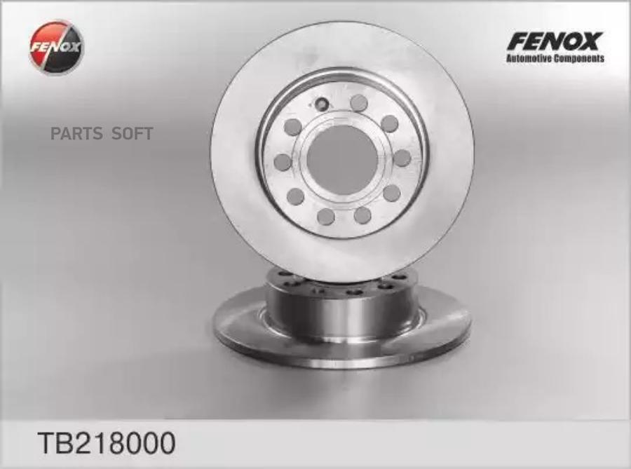 

TB218000_диск тормозной задний!\ Audi A3,Skoda Octavia,VW Golf 1.4-2.0TDi 03>