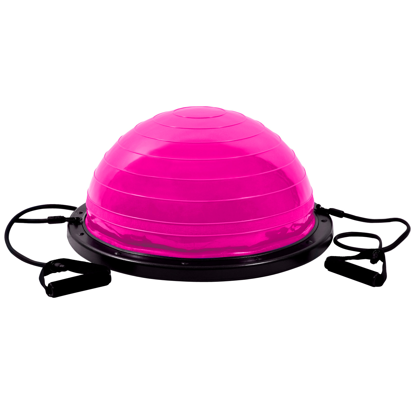Полусфера для фитнеса (мяч Босу) CLIFF 60см, розовая
