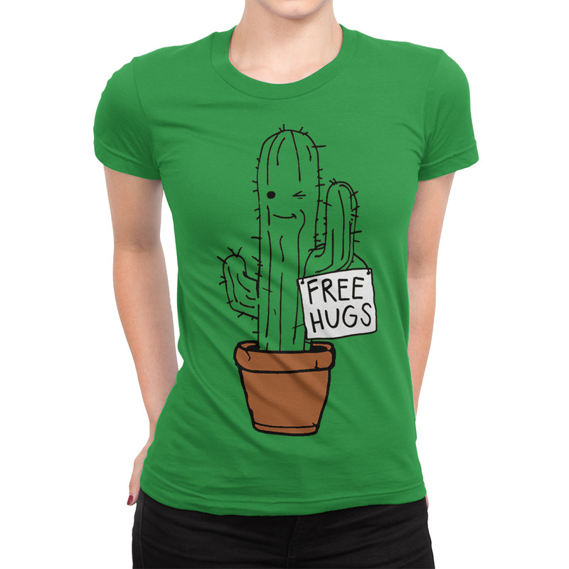 

Футболка женская Dream Shirts Бесплатные Обнимашки зеленая XL, Зеленый, Бесплатные Обнимашки
