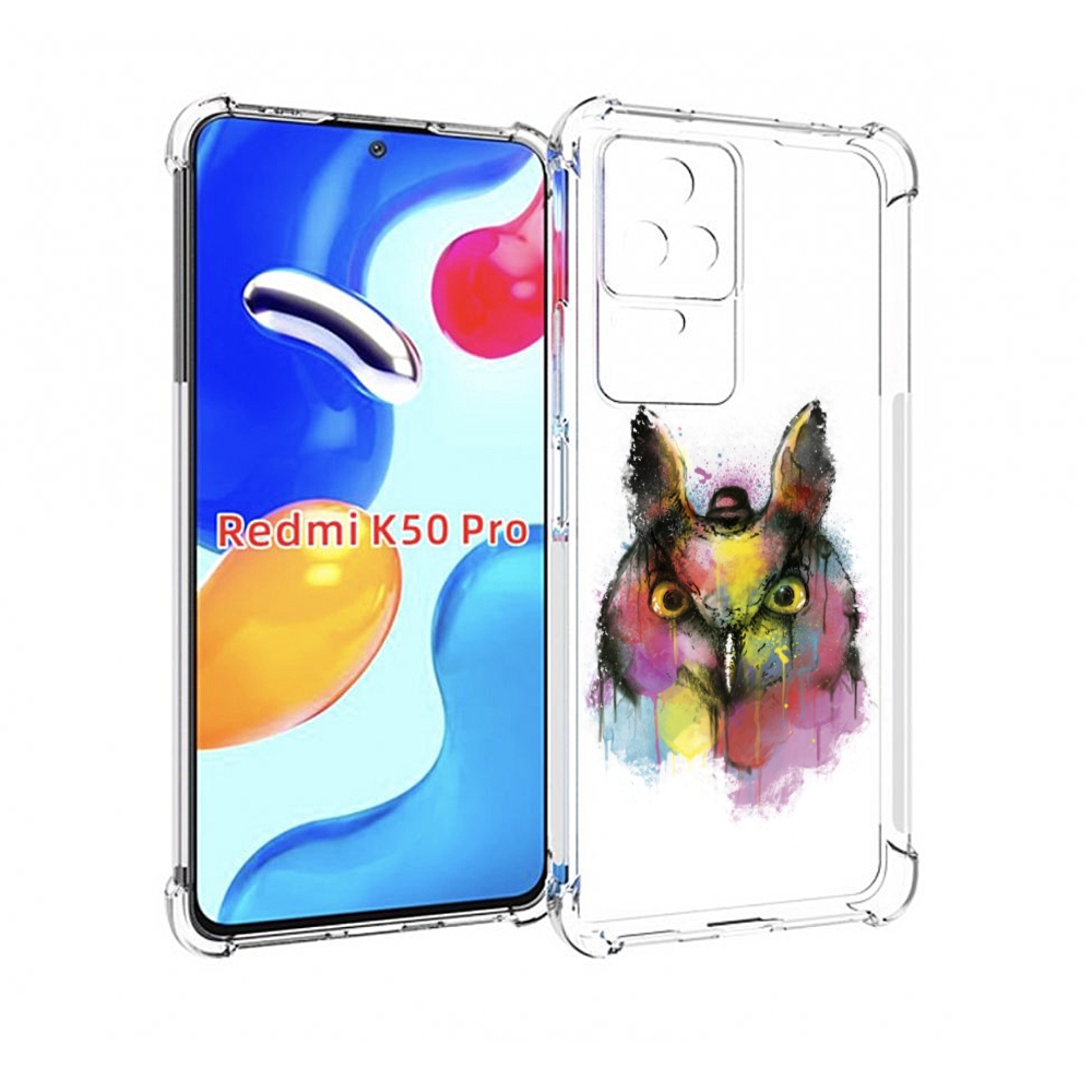 

Чехол MyPads Сова 2 для Xiaomi Redmi K50/K50 Pro, Прозрачный, Tocco