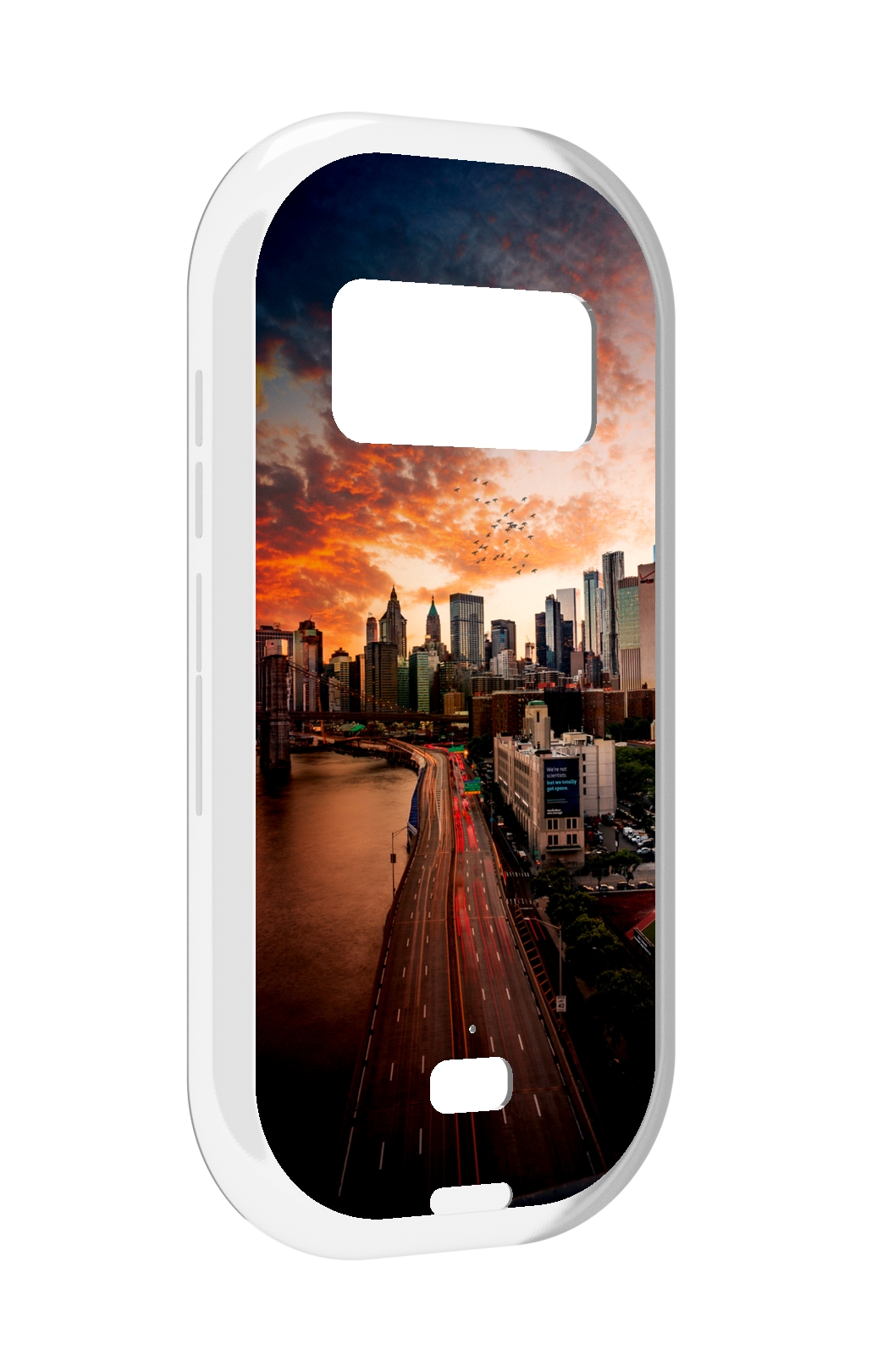 

Чехол MyPads американский город фото для UleFone Armor 15, Прозрачный, Tocco