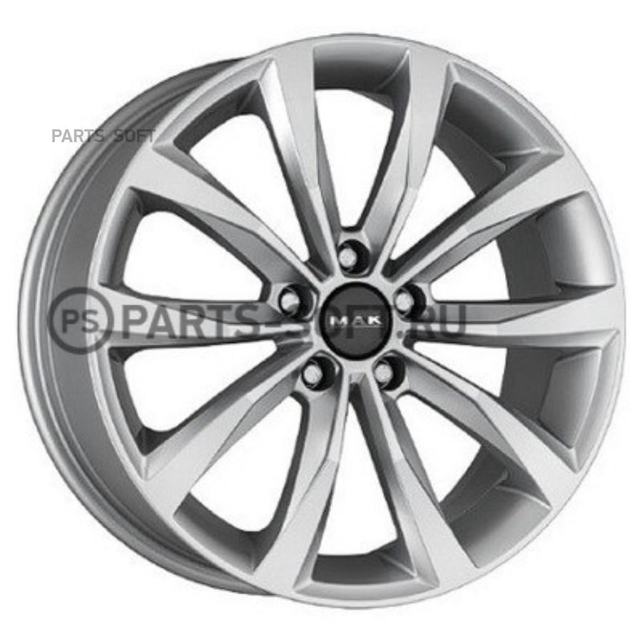 

7x17/5x112 ET48 D57,1 Wolf Silver