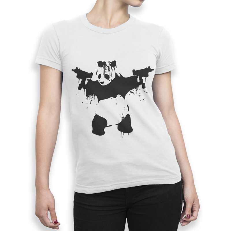 

Футболка женская Dream Shirts Гангста Панда белая XS, Белый, Гангста Панда